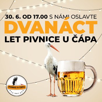 12. narozeniny v Pivnici U Čápa