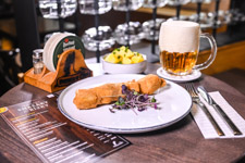 Fried cheese and schnitzels - Pivnice U Čápa