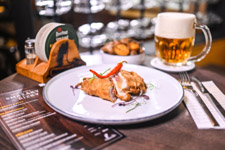 Fried cheese and schnitzels - Pivnice U Čápa