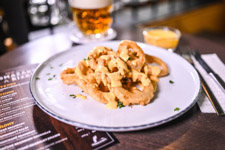 Fried cheese and schnitzels - Pivnice U Čápa