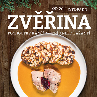 Zvěřina – pochoutky kančí, jelení anebo bažantí