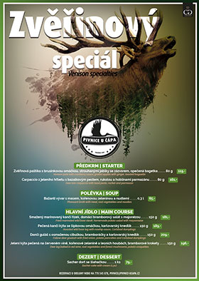 Venison specialties