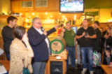 Celebration of the first Pilsner Urquell brew in Pivnice U Čápa, 2014