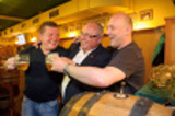 Celebration of the first Pilsner Urquell brew in Pivnice U Čápa, 2014