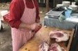 Pig slaughtering 2017 in Pivnice U Čápa